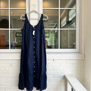 NWT J. Crew Beachwear Linen Dress